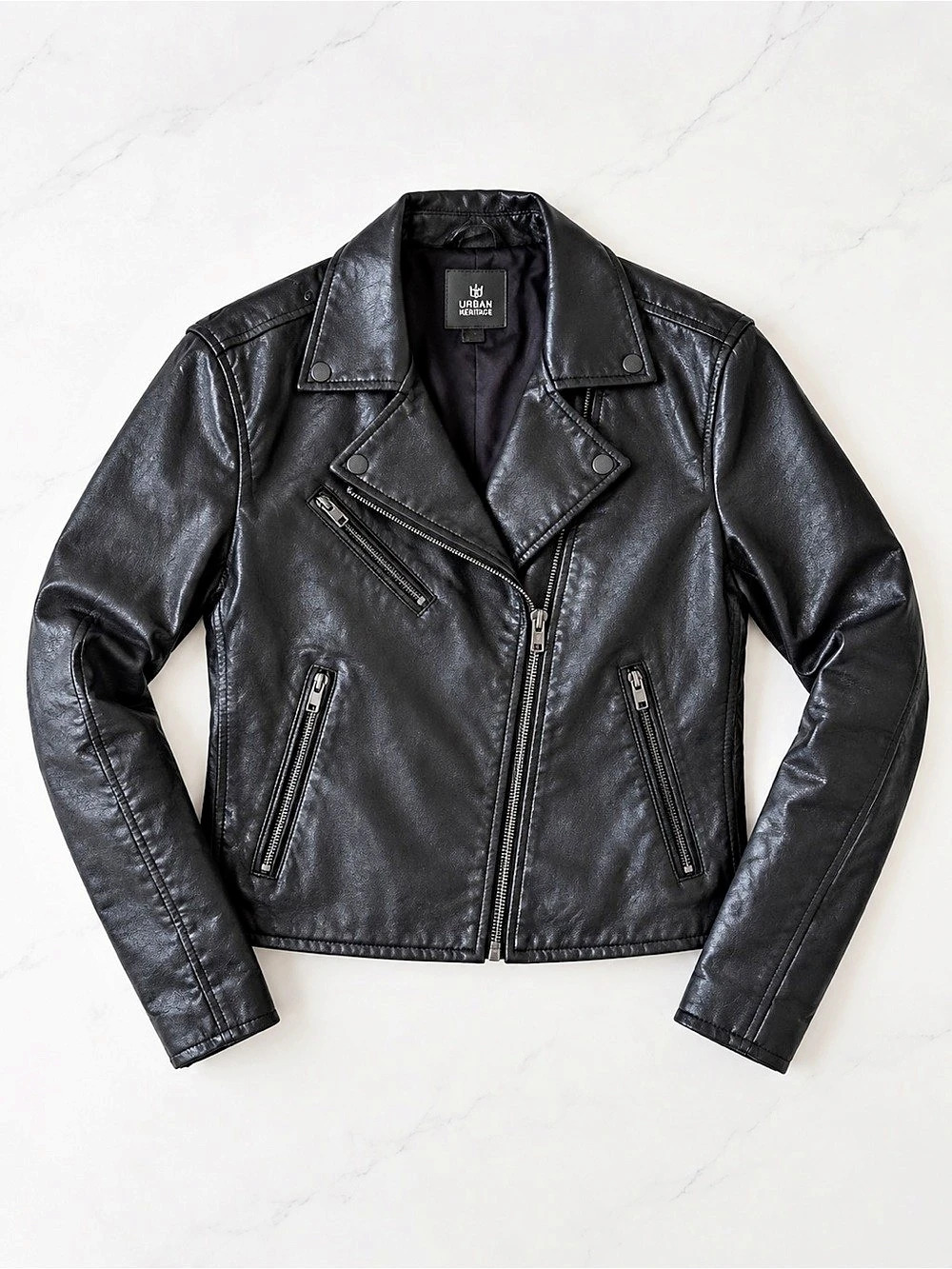 Urban Outfitters Women's Black Moto Jacket